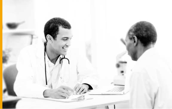 Conversation between hypothetical male doctor and male mcrc patient